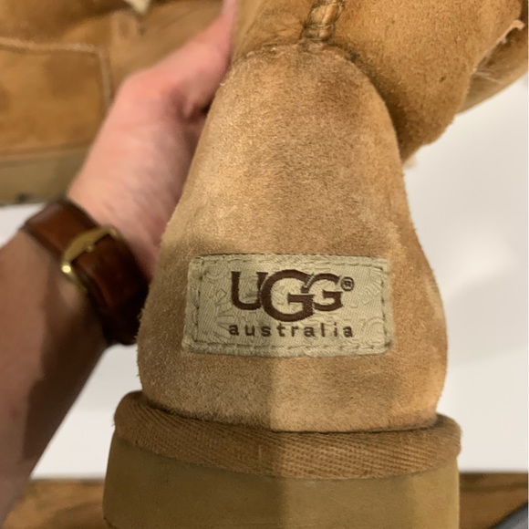 Tan Ugg Australia Bailey Button Triplet II Boots - Picture 2 of 6